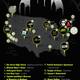 Illustration for article titled Come to the dark side with this US map of infamous Villain Lairs